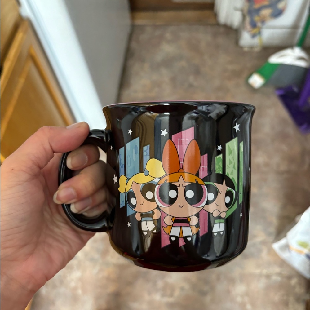 Cartoon Network Powerpuff Girls Black Mug
